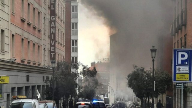 Συναγερμός στη Μαδρίτη: Σκηνές τρόμου μετά την έκρηξη – Στους δύο οι νεκροί (video)