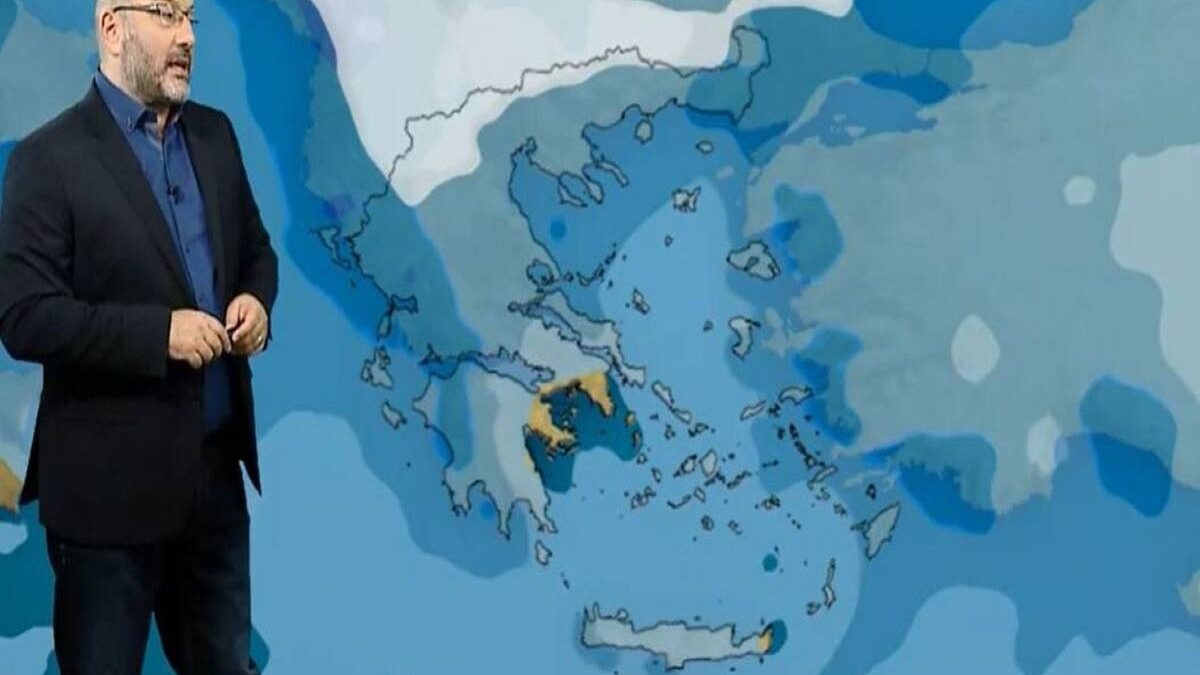 Προειδοποίηση Σάκη Αρναούτογλου: «Ψυχρό μέτωπο θα σαρώσει από την Παρασκευή μέχρι…» (Video)