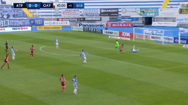 Super League: «Πέταξε» ο Ολυμπιακός από το Περιστέρι με τον Μπρούμα (Video)
