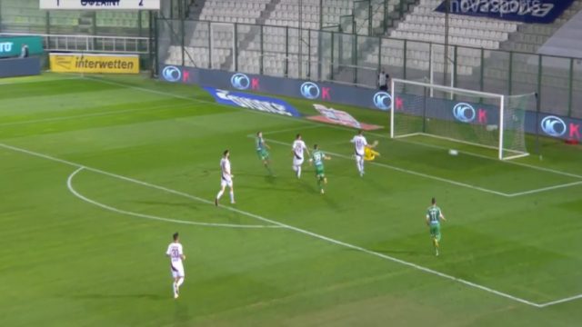 Super League: «Καθάρισε» την ΑΕΛ ο Παναθηναϊκός (Video)