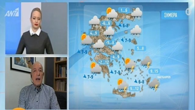 “Απότομη αλλαγή του καιρού από αύριο” – Ο Τάσος Αρνιακός προειδοποιεί