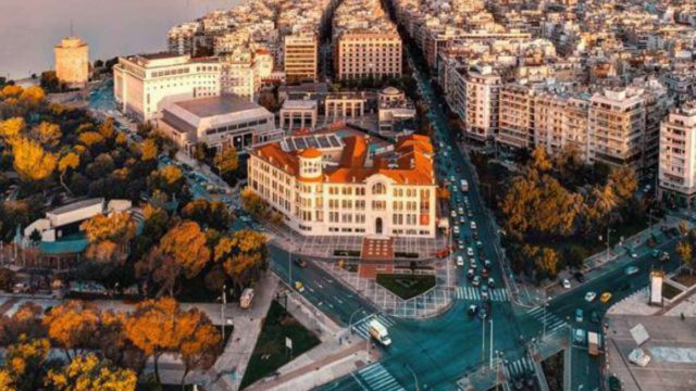 Η φωτογραφία της ημέρας: Κέντρο Θεσσαλονίκης χωρίς αυτοκίνητα