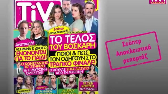 TiVi ΣΙΡΙΑΛ: Άγριες Μέλισσες – Αυτό είναι το τέλος του Βόσκαρη