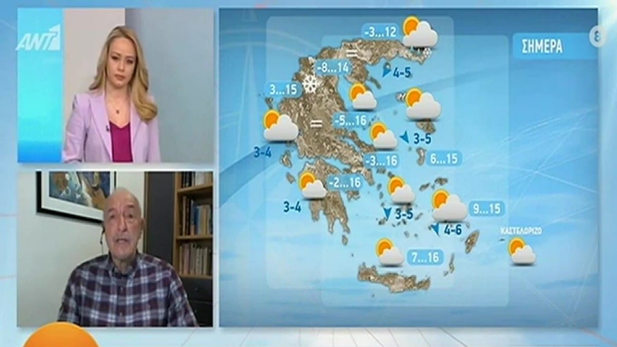 “Αλλάζουν σημαντικά τα δεδομένα με τον καιρό από το Σαββατοκύριακο” – Καμπανάκι από τον Τάσο Αρνιακό