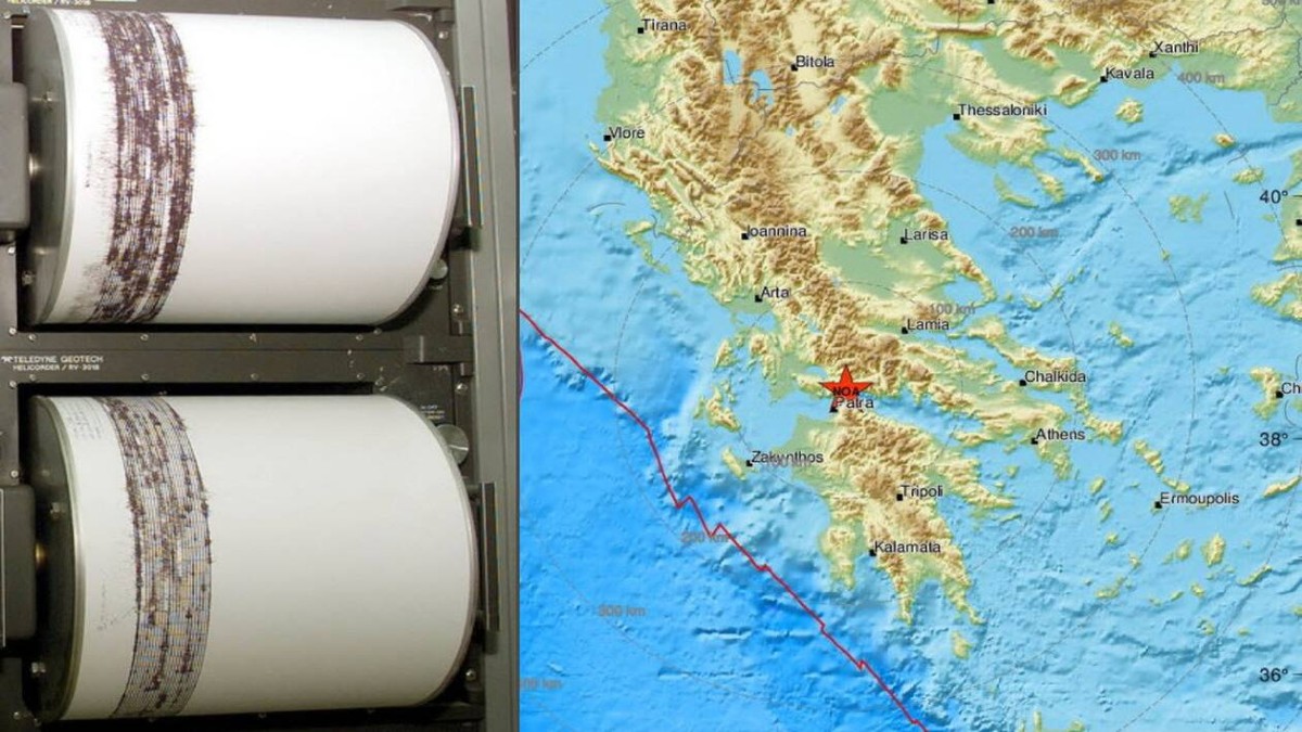 Σεισμός 3,5 Ρίχτερ στη Ναύπακτο