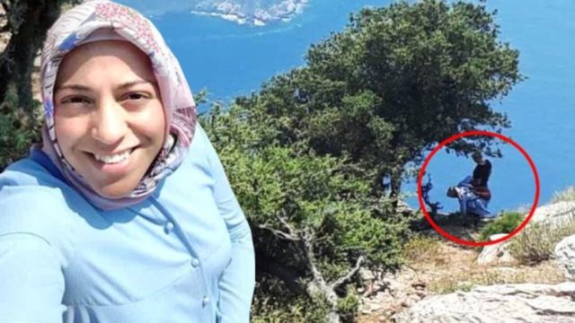 Άγριο έγκλημα: Σοκάρει το βίντεο που δείχνει τον Τούρκο Αϊσάλ να σπρώχνει την έγκυο γυναίκα του στον γκρεμό (video)