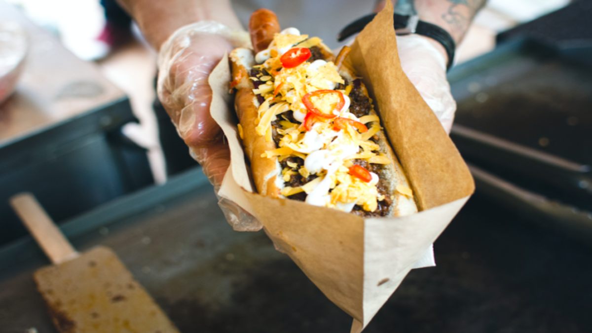 Texas hot dog για το cheat day της εβδομάδας