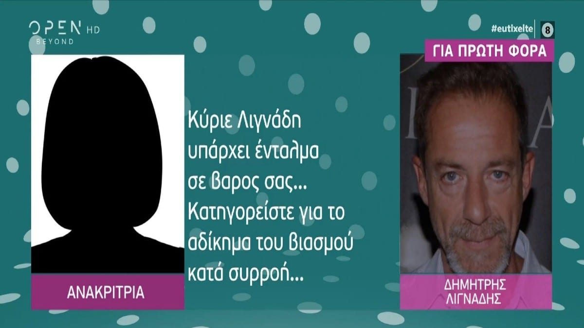 «Κατηγορείστε για το αδίκημα του βιασμού κατά συρροή…» – «Δεν έχω γνώση…» – Ο διάλογος του Δημήτρη Λιγνάδη με την ανακρίτρια (Video)