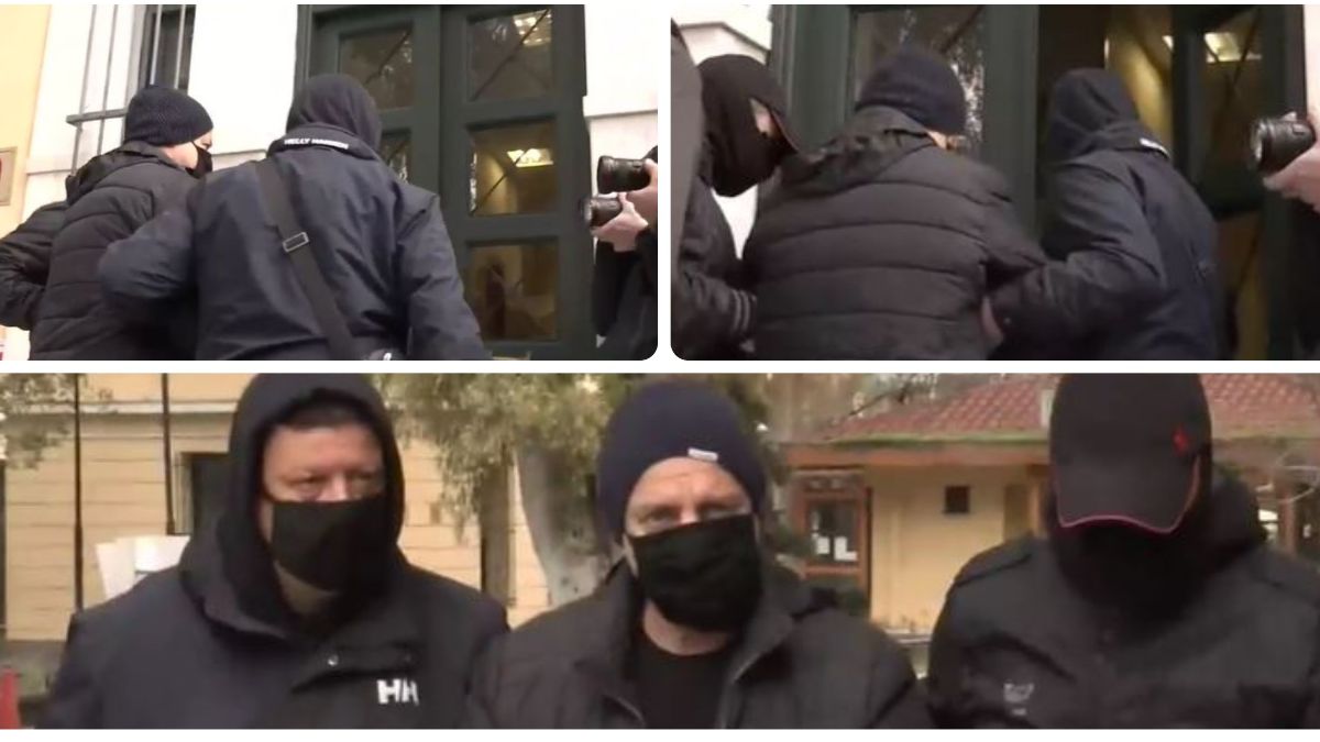 Δημήτρης Λιγνάδης: Έφτασε στην Ευελπίδων με χειροπέδες – Κατηγορούμενος για βιασμό