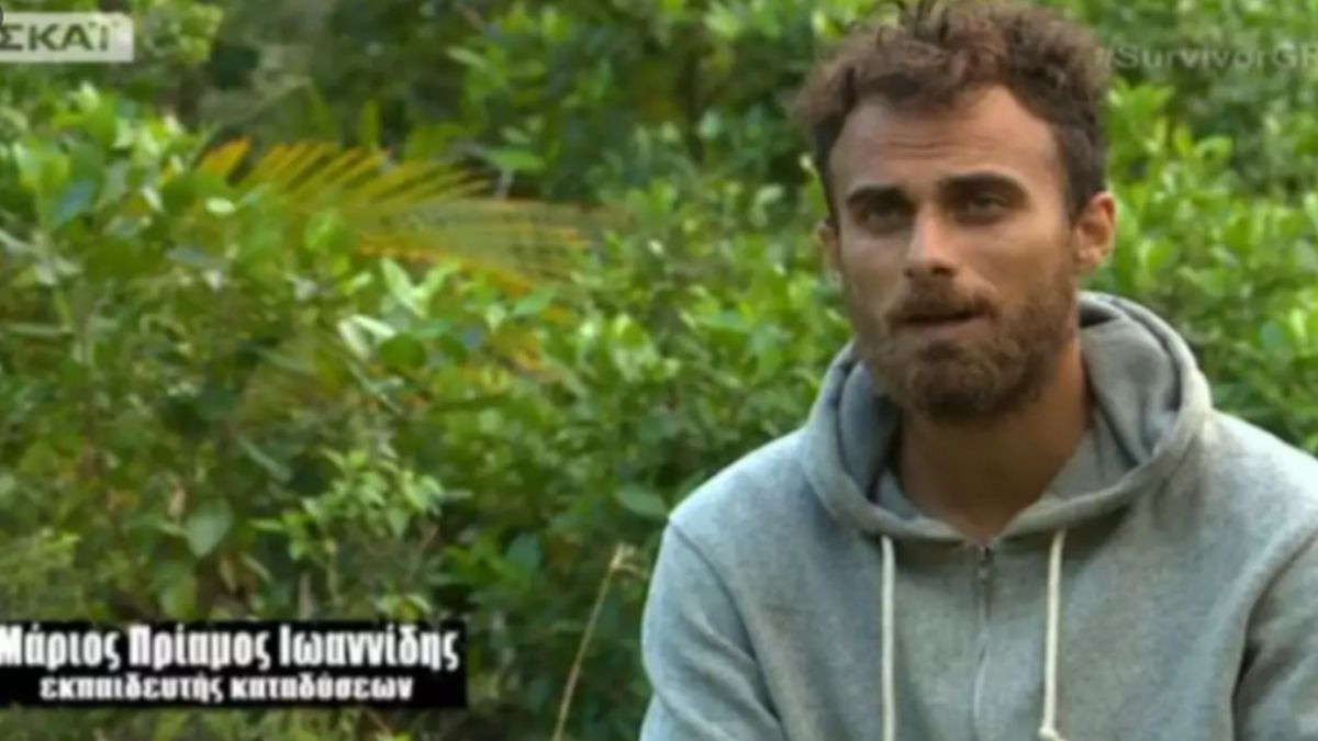 Μάριος Πρίαμος για Survivor: «Βρήκαμε στα σκουπίδια πεταμένο κρέας και το φάγαμε»