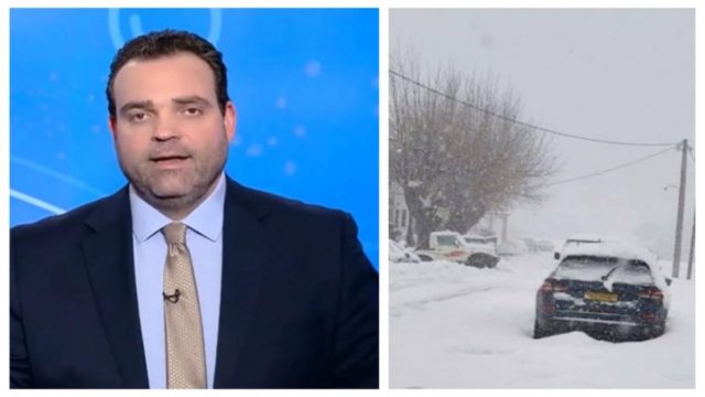 Έκτακτη προειδοποίηση Κλέαρχου Μαρουσάκη: «Νέα επιδείνωση το βράδυ – «Κύματα» πυκνών χιονοπτώσεων στην Αττική» (photo)