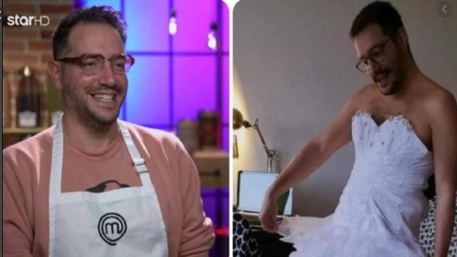 MasterChef 5: Οι πόζες του Παύλου με ψηλοτάκουνα, φορέματα, φούστες μέχρι και… νυφικό! (photos)