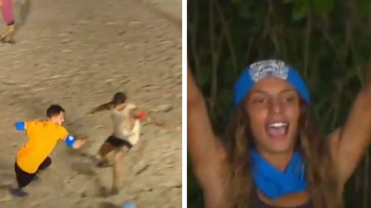 Survivor 4: Ο “Μέσι” Κατσούλης και η “Κριαστιάνο” Μαριελένα χάρισαν τη νίκη στους μπλε! (videos)
