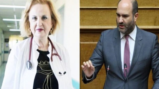 «Σφάχτηκαν» στον αέρα Μαρκόπουλος – Παγώνη: «Κάνατε την πανδημία, lifestyle» – «Δεν με απασχολεί η άποψή σου» (Video)