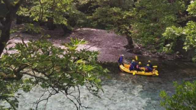 Η φωτογραφία της ημέρας: Rafting στο Βοϊδομάτη Ποταμό