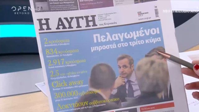 Τα πρωτοσέλιδα των εφημερίδων (07/02)