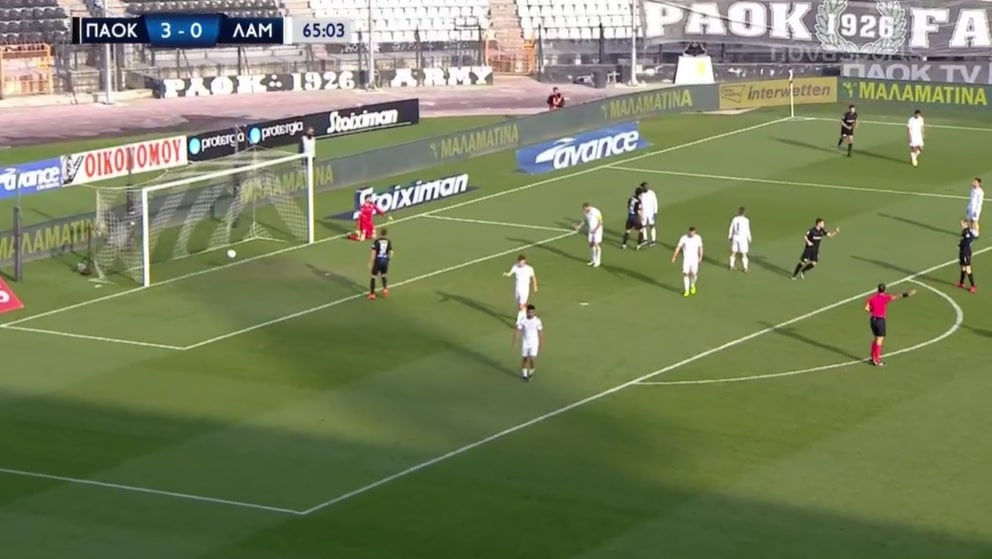 Super League: Ο ΠΑΟΚ διέλυσε με 4αρα τη Λαμία (Video)