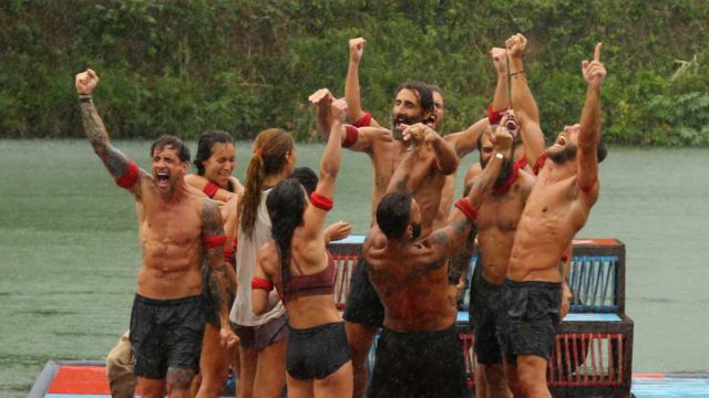 Survivor 4: Η ασυλία ανήκει μόνο στους «Κόκκινους» – Νίκη με Τριαντάφυλλο και Σαλαγκούδη να κάνουν πάρτι