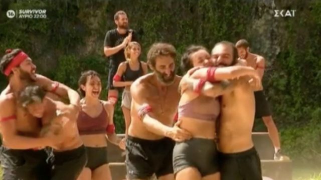 Survivor 4: Νίκη με στυλ για τους «Κόκκινους» – «Πετσόκοψαν» με σερί 5-0 στο τέλος τους «Μπλε»