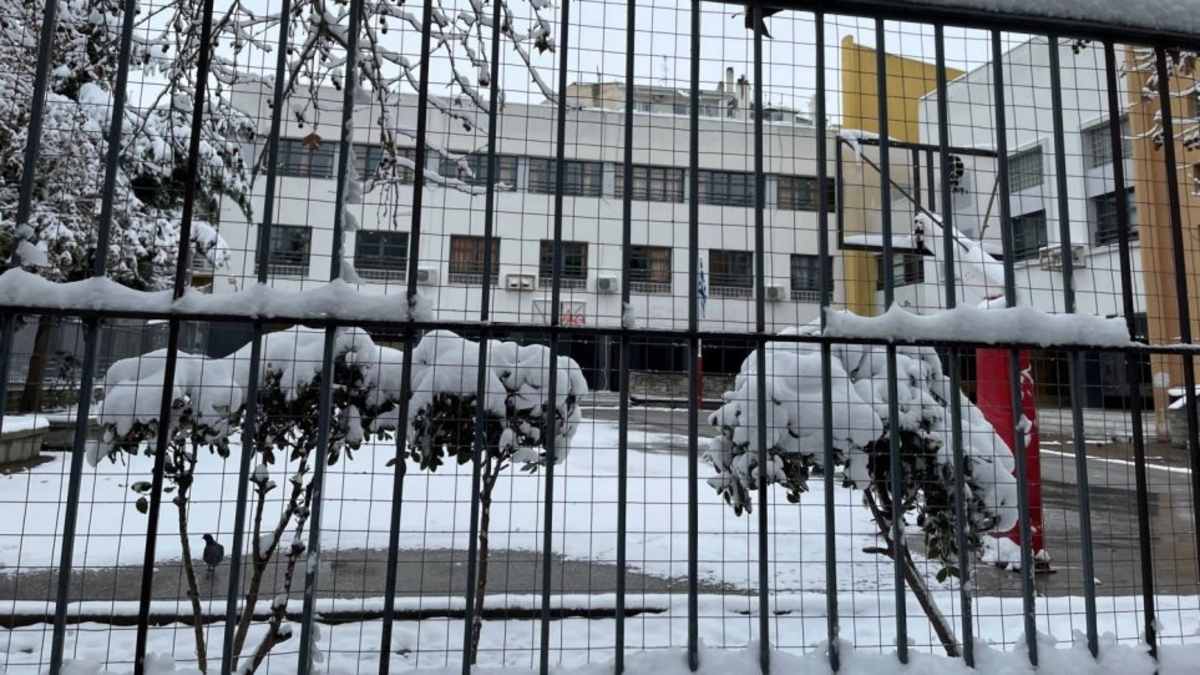 Κακοκαιρία «Μήδεια»: Αυτά τα σχολεία θα μείνουν κλειστά