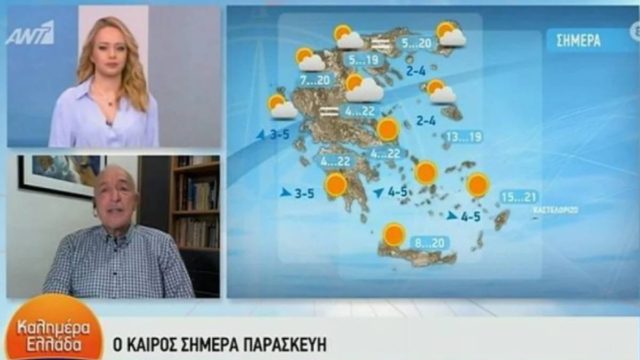 Μετεωρολογική ΒΟΜΒΑ Αρνιακού: “Το Σαββατοκύριακο στην Ελλάδα θα κάνει…”!!! (ΒΙΝΤΕΟ)