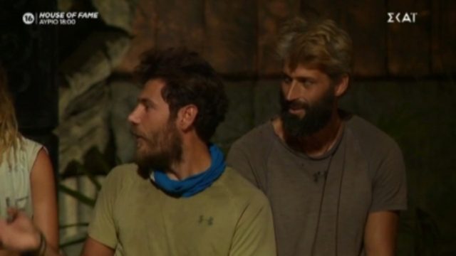 Survivor 4: «Βαριές» κουβέντες Μπάρτζη και Σάκη – «Άσε τις μαγκιές και κοίτα με μια φορά στα μάτια»