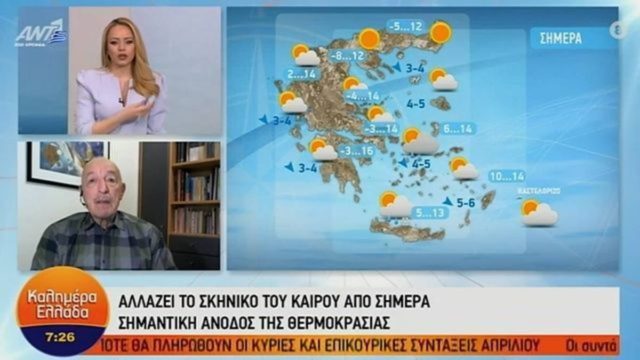 «Μέχρι τις πρώτες μέρες του Απριλίου ο καιρός…» – Πρόγνωση του Τάσου Αρνιακού