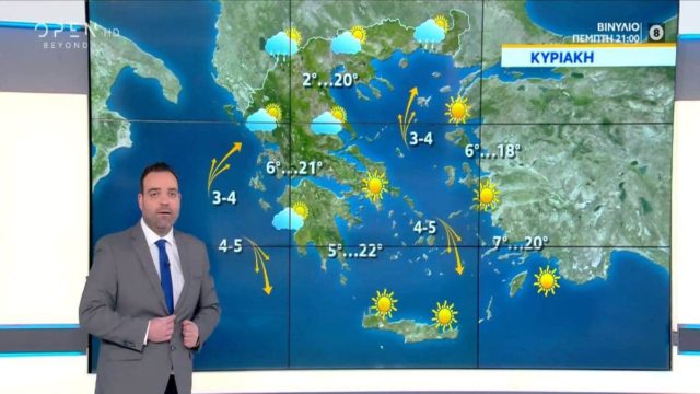 «Η άνοιξη έχει μπει για τα καλά αλλά…» – Ο Κλέαρχος Μαρουσάκης προειδοποιεί