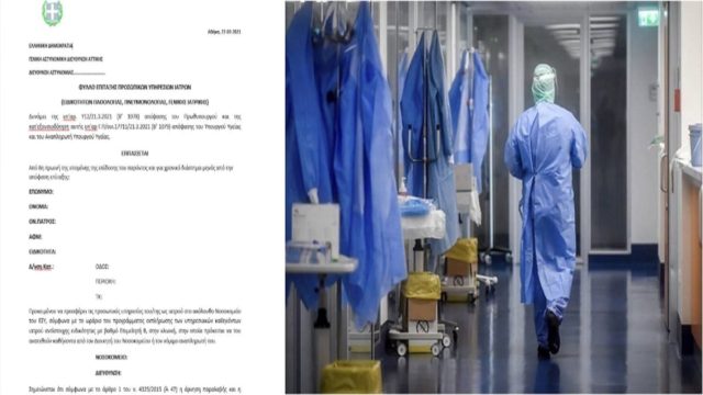 Κορωνοϊός: Αυτό είναι το φύλλο επίταξης στους ιδιώτες γιατρούς! (photo)