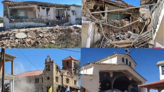 Σεισμός στην Ελασσόνα: Σημαντική καθίζηση εδάφους – Μετρούν τις πληγές τους οι κάτοικοι
