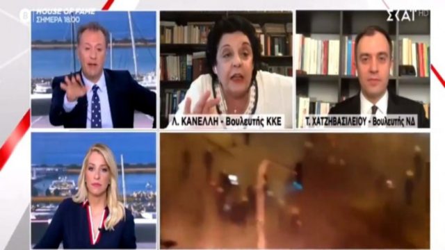 Πανικός στον ΣΚΑΪ: Μπάχαλο μεταξύ Κανέλλη και Οικονόμου για το βίντεο των αστυνομικών που φωνάζουν “Πάμε να τους γ@@@@”