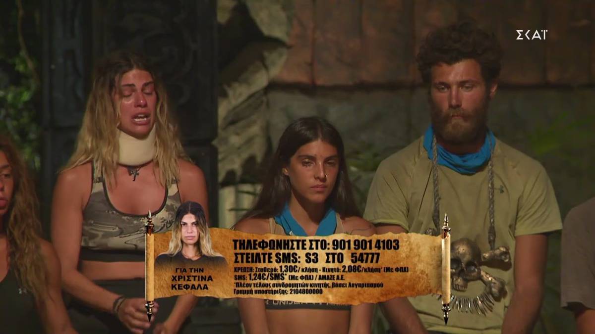 Survivor 4: «Ξέσπασε» η Χριστίνα στον Μπάρτζη – «Είσαι απαράδεκτος, δε θα μιλάς για την υγεία μου»
