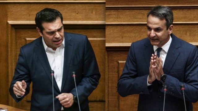 «Μετωπική» Μητσοτάκη-Τσίπρα: «Ενσαρκώνετε την υποκρισία και τον φανατισμό» – «Την οργή των «νοικοκυραίων» να φοβάστε όχι των μπαχαλάκηδων» (Video)