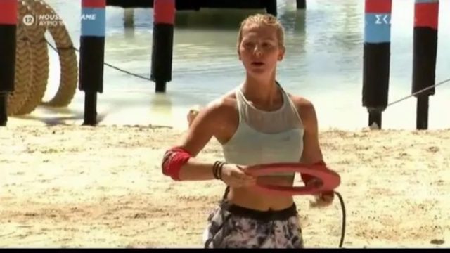 Survivor 4 – Ελένη Χαμπέρη: “Διέλυσε” την Άννα Μαρία από το πρώτο της αγώνισμα (video)