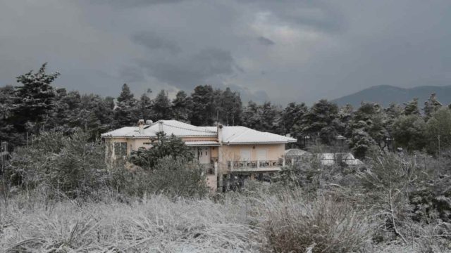 Η φωτογραφία της ημέρας: Χιόνι ήταν… και πάει στην Αττική