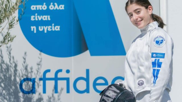 Με την Affidea στο πλευρό της η Πρωταθλήτρια ξιφασκίας Σταυρίνα Γαρυφάλλου
