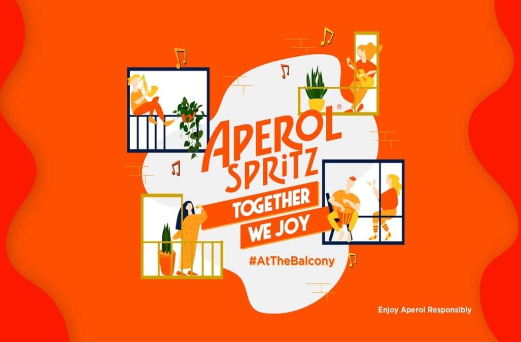 Το δεύτερο event Aperol Spritz Together We Joy At The Balcony, έρχεται σε λίγες μέρες.