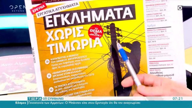 Τα πρωτοσέλιδα των εφημερίδων (24/04)