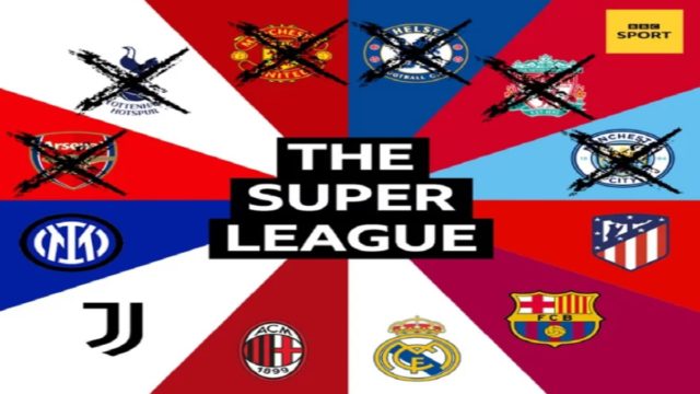 European Super League: Κατέρρευσε μέσα σε 48 ώρες – Αποσύρθηκαν οι Άγγλοι, έπονται και άλλοι