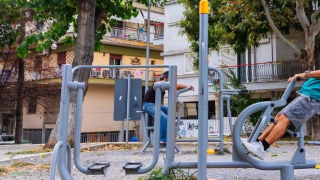 Νέοι χώροι υπαίθριας άθλησης σε Νίκαια –  Αγ. Ι. Ρέντη