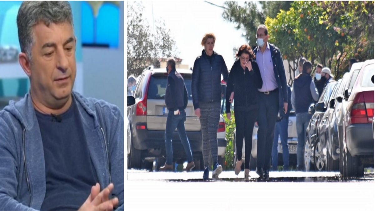Δολοφονία Γιώργου Καραϊβάζ: Συντετριμένη η σύζυγός του – Υποβασταζόμενη στο σημείο που άφησε την τελευταία του πνοή (Video)
