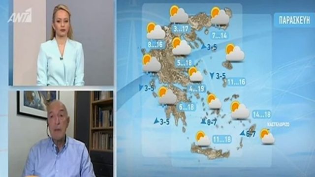 Τάσος Αρνιακός: «Έρχονται βροχές και χιόνια»