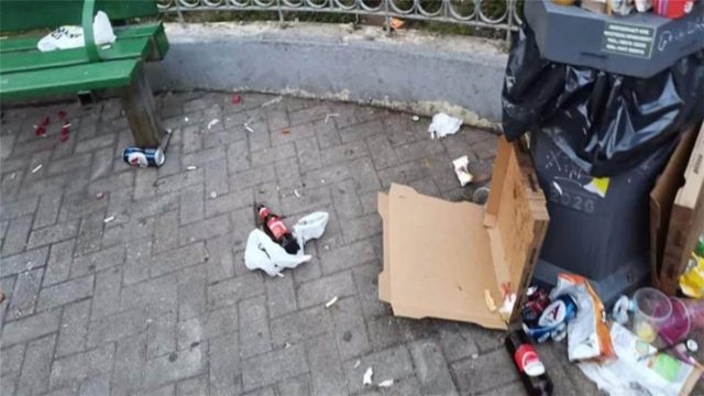 Κορωνοπάρτι στην πλατεία Αγίου Γεωργίου – Στις 6:00 αποχώρησαν οι τελευταίοι “καλεσμένοι”