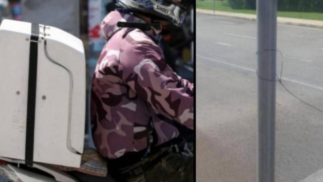 Φρίκη: Ντελιβεράς έπεσε σε παγίδα με τεντωμένη πετονιά σε δρόμο