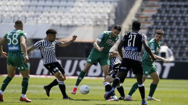 ΠΑΟΚ-Παναθηναϊκός: 0-0 με λάθος του Γκεστράνιους