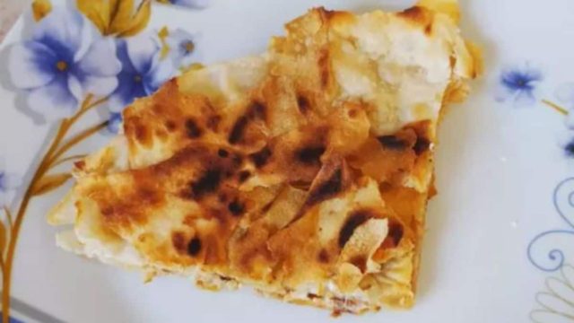 Ποντιακή τυρόπιτα με ελάχιστα υλικά