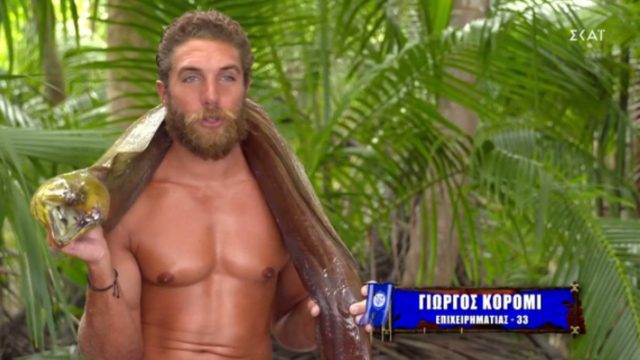 Survivor: Κόρο και Κώστας ψάρεψαν το… τέρας του Λοχ Νες!