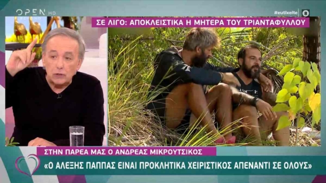 Survivor 4: «Αν ήταν αρνητική η ψήφος ο Παππάς θα είχε φύγει… από τις 8 Λέξεις»