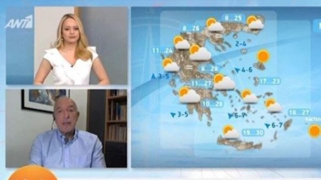 Τάσος Αρνιακός: «Συνεχίζεται η ανοιξιάτικη έξαρση του καιρού»