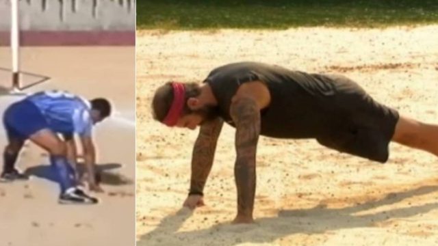 Survivor 4: Το έχει με το “ζέσταμα” ο Τριαντάφυλλος – Όταν έπαιζε μπάλα στις αλάνες της Ρόδου 20 χρόνια πριν